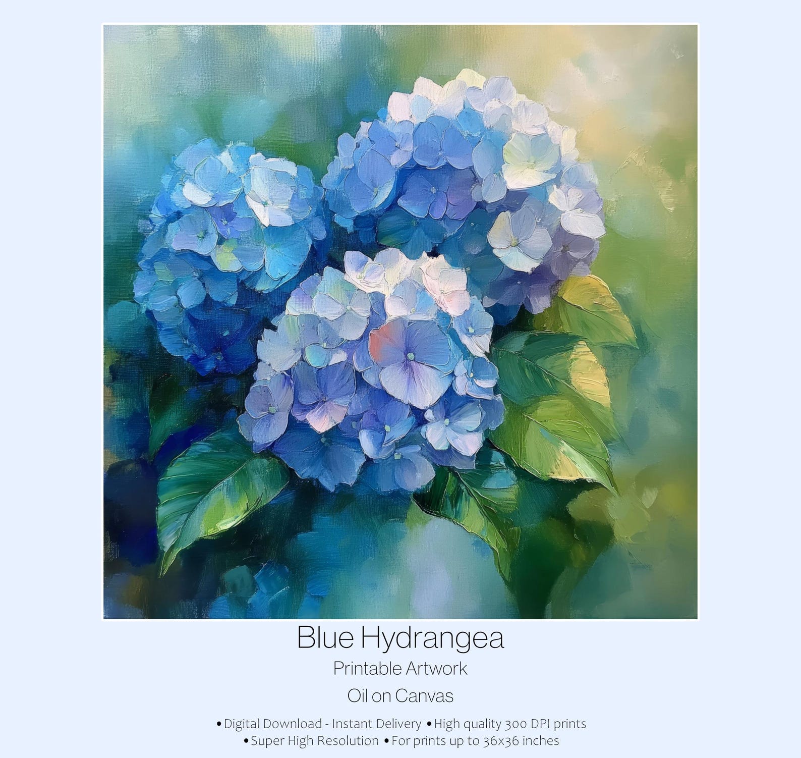 blue-hydrangea-oil-painting-on-canvas-digital-print-for-instant