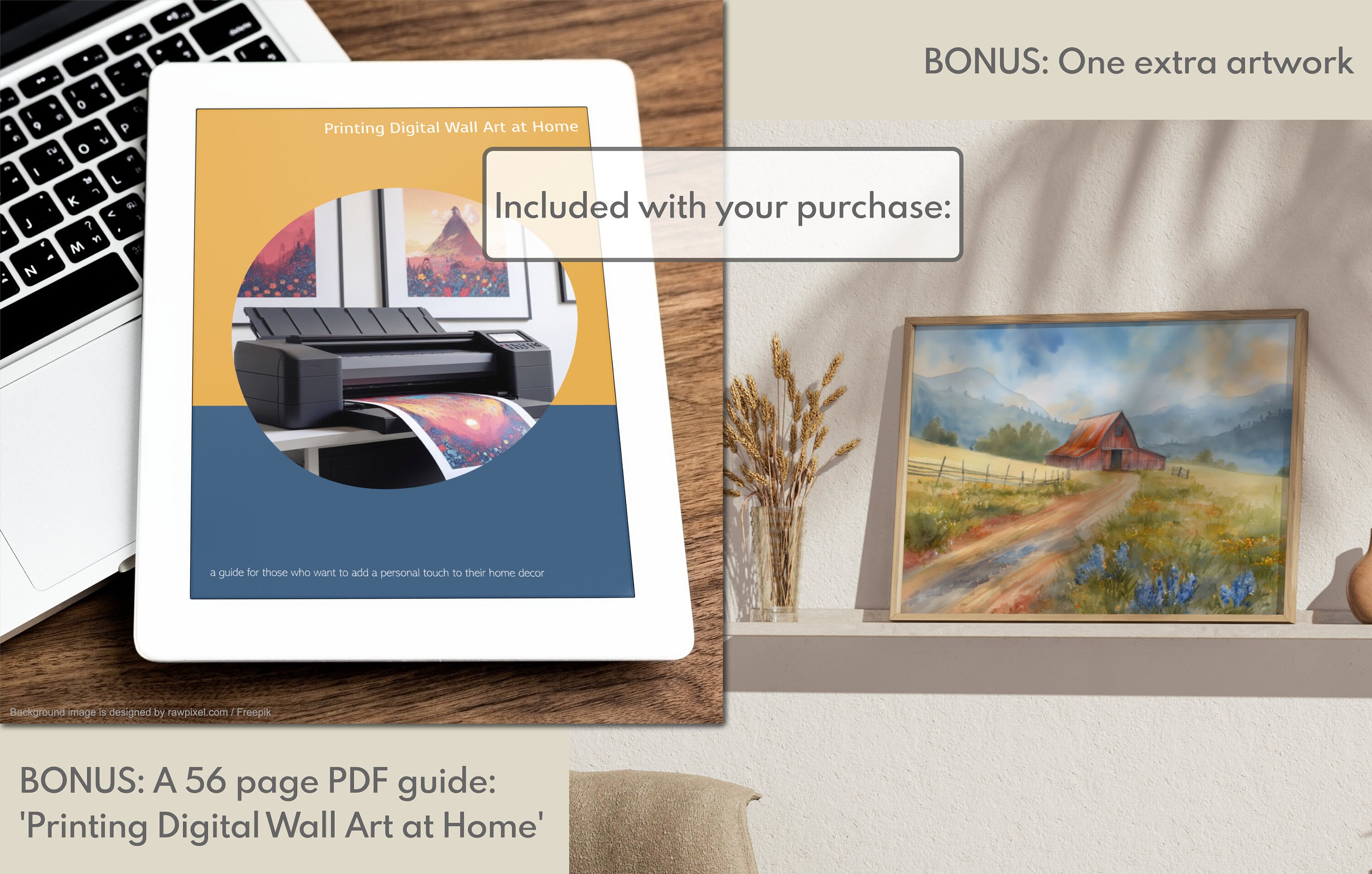 Old Barn Painting | Bundle of 4 Watercolor Prints | Prints of Old Red ...