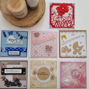 Cartes uniques pour des moments inoubliables (Anniversaire, naissance, bonne fête, remerciements ...)