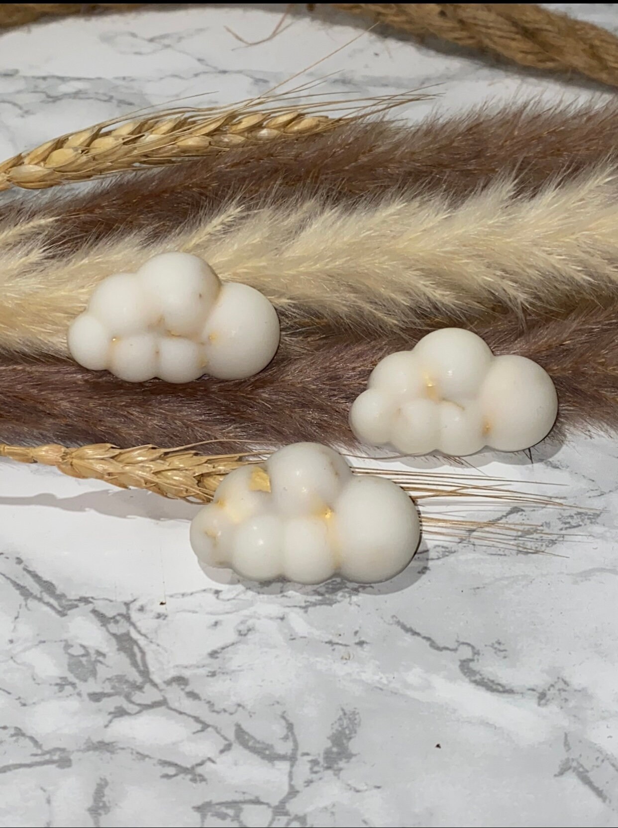 Lot de 10 Fondant Nuage