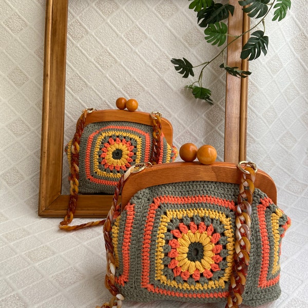 Granny Square Bag - Etsy