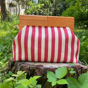 Canvas Bag	Evening Clutch	Wedding Clutch	Party Clutch	Weekender Bag	wooden clutch	navy blue clutch	wooden bag handles	wooden purse	vintage clutch purse	wooden frame	boho clutch bag	red clutch