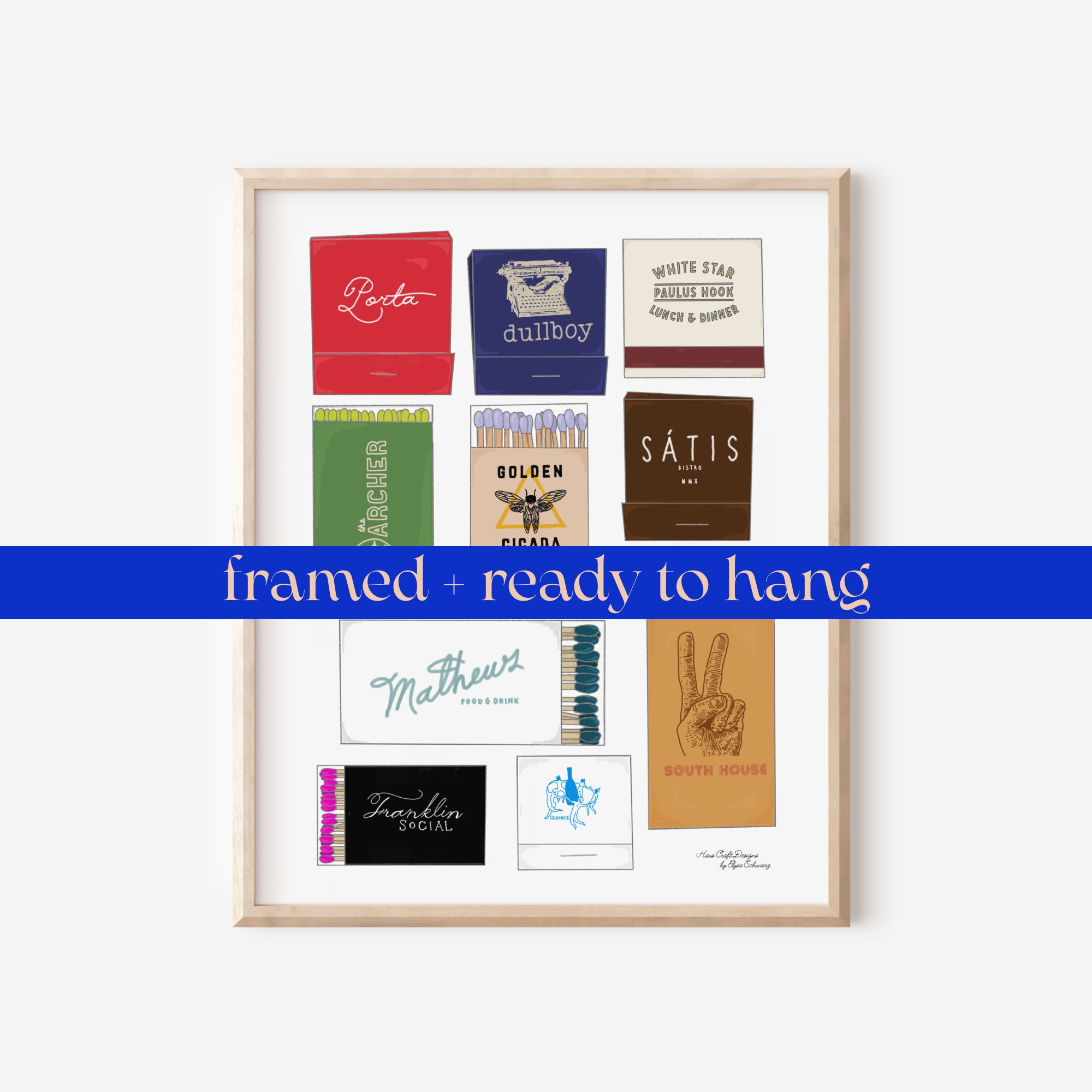 Jersey City Match Box - Main Image