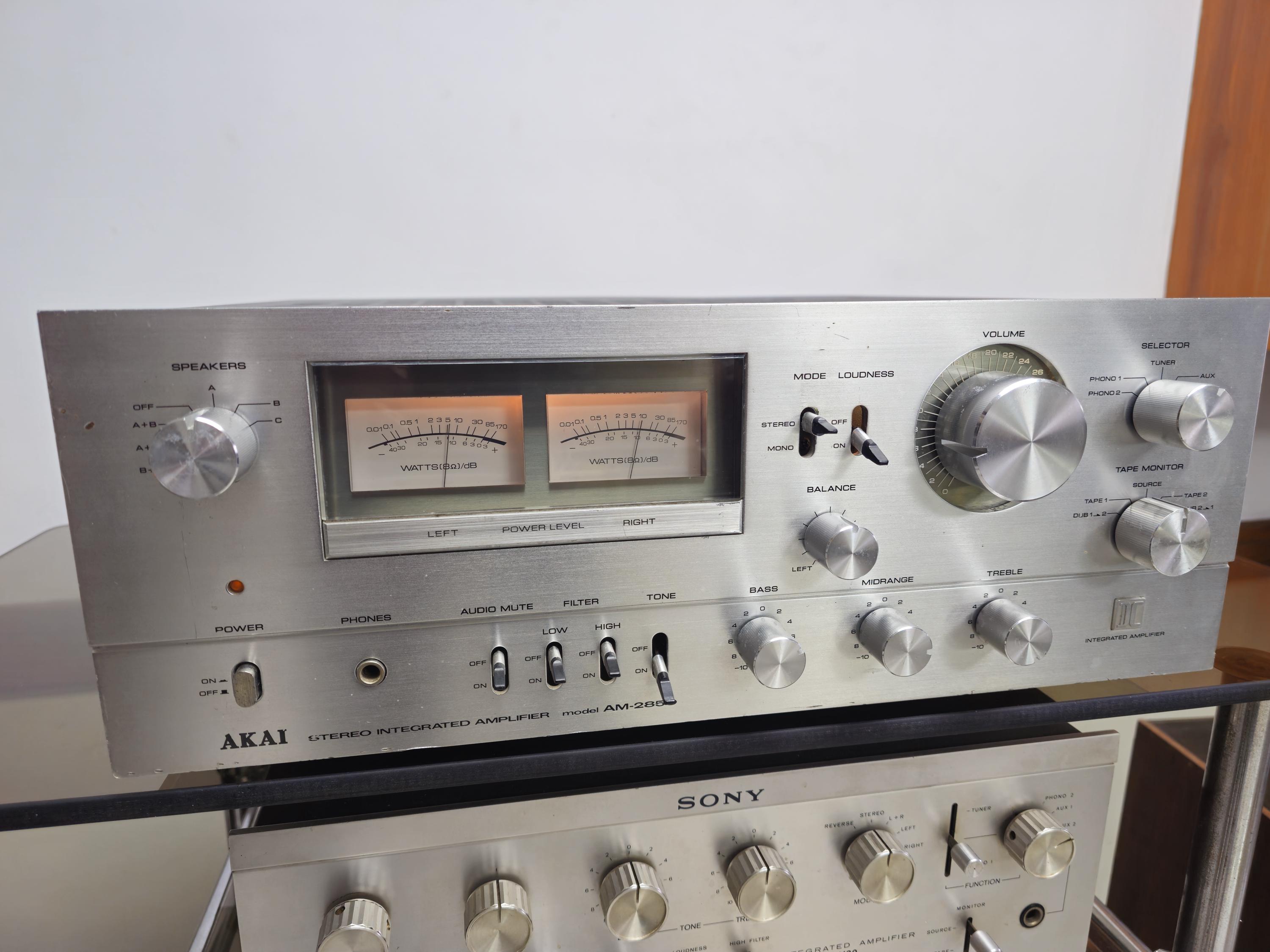 Akai AM-2850 Stereo Amplifier Operational Very Rare - Etsy