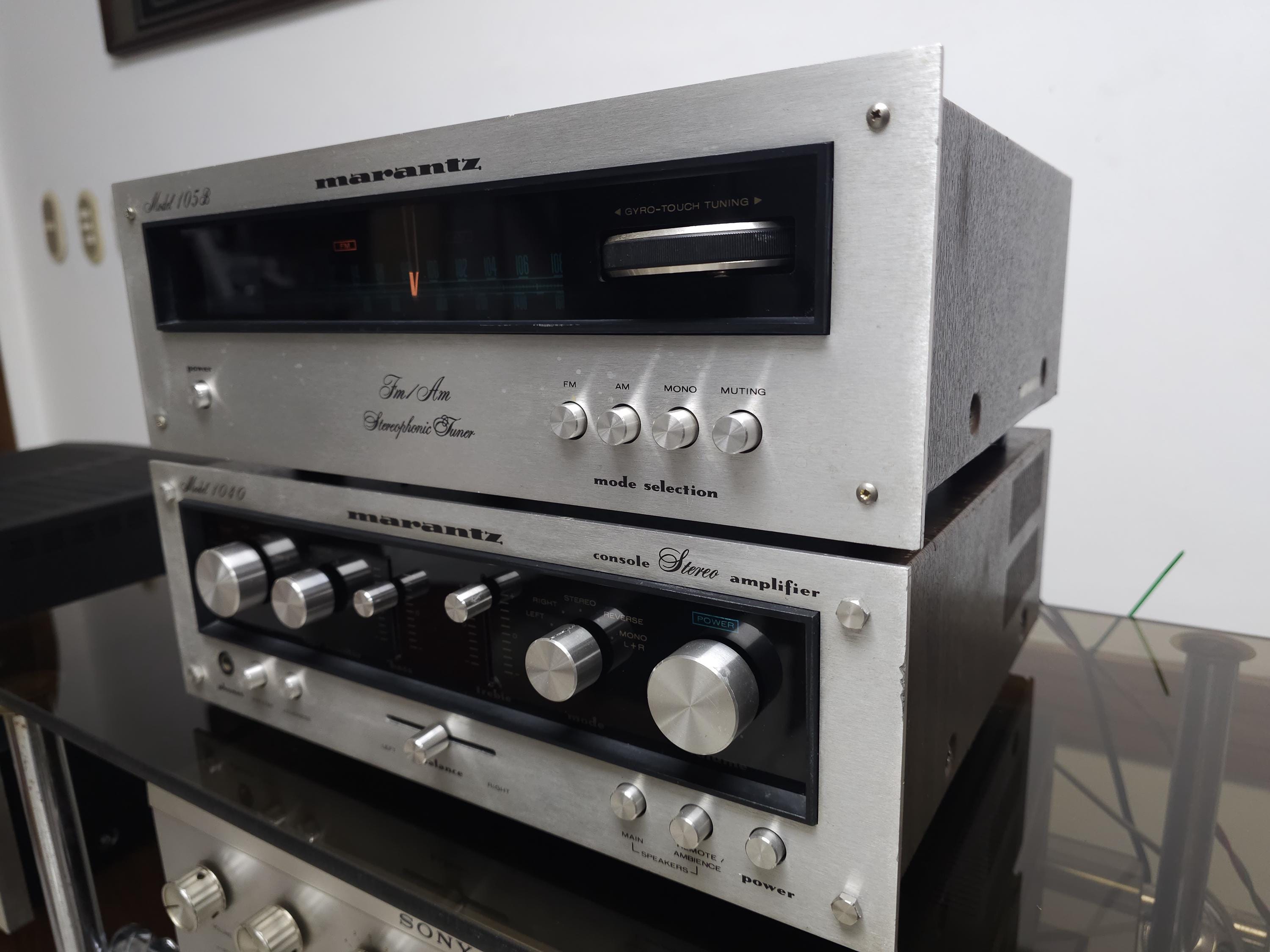 ESCASO MARANTZ 1040M Amplificador Consola Estéreo Amplificador 1040M
