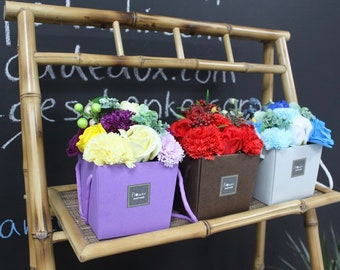 Soap Flower Bouquet