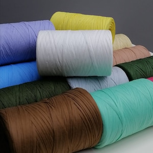 Natural Raffia,Soft Raffia,Washable Paper yarn,,raffia bag yarns,Crochet bag,Macrame raffia yarn,150 gram/230mt/251yd,beach hat bag yarn