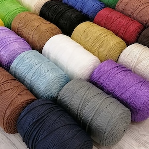 Polyester Macrame Yarn 2mm  100gr/140mt