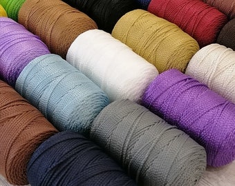 Fil polyester macramé 2mm 100gr/140mt