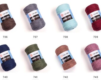 Yarnart Ribbon Lurex-bag Yarn, Rug Yarn, Metallic Ribbon
