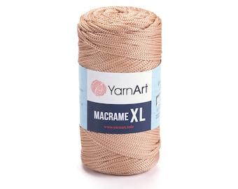 YarnArt Macrame XL: 4mm Polyester Craft Cord for Rugs & Bags