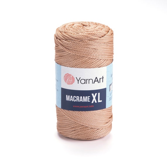 YarnArt Macrame XL: 4mm Polyester Craft Cord for Rugs & Bags