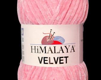 Himalaya Velvet Yarn: Bulky Soft Micro Polyester for Knitting & Crochet