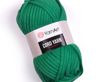 YarnArt Cordon, fil pour tapis, cordon à tricoter, fil de coton, cordon pour coussin, fil pour coussin, fil pour couverture, 8,80 oz, 79,83 yds