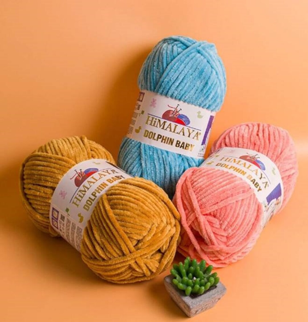 Himalaya Dolphin Baby,amigurumi Yarns,toys Yarn,crochet Yarn,velvet