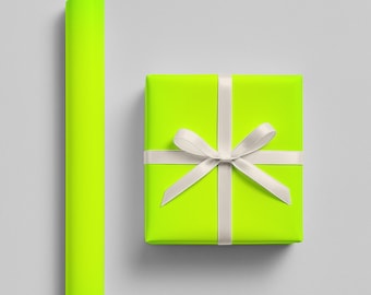 Lime Green Wrapping Paper