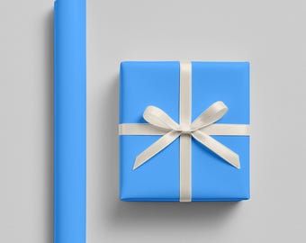 Light Blue Wrapping Paper