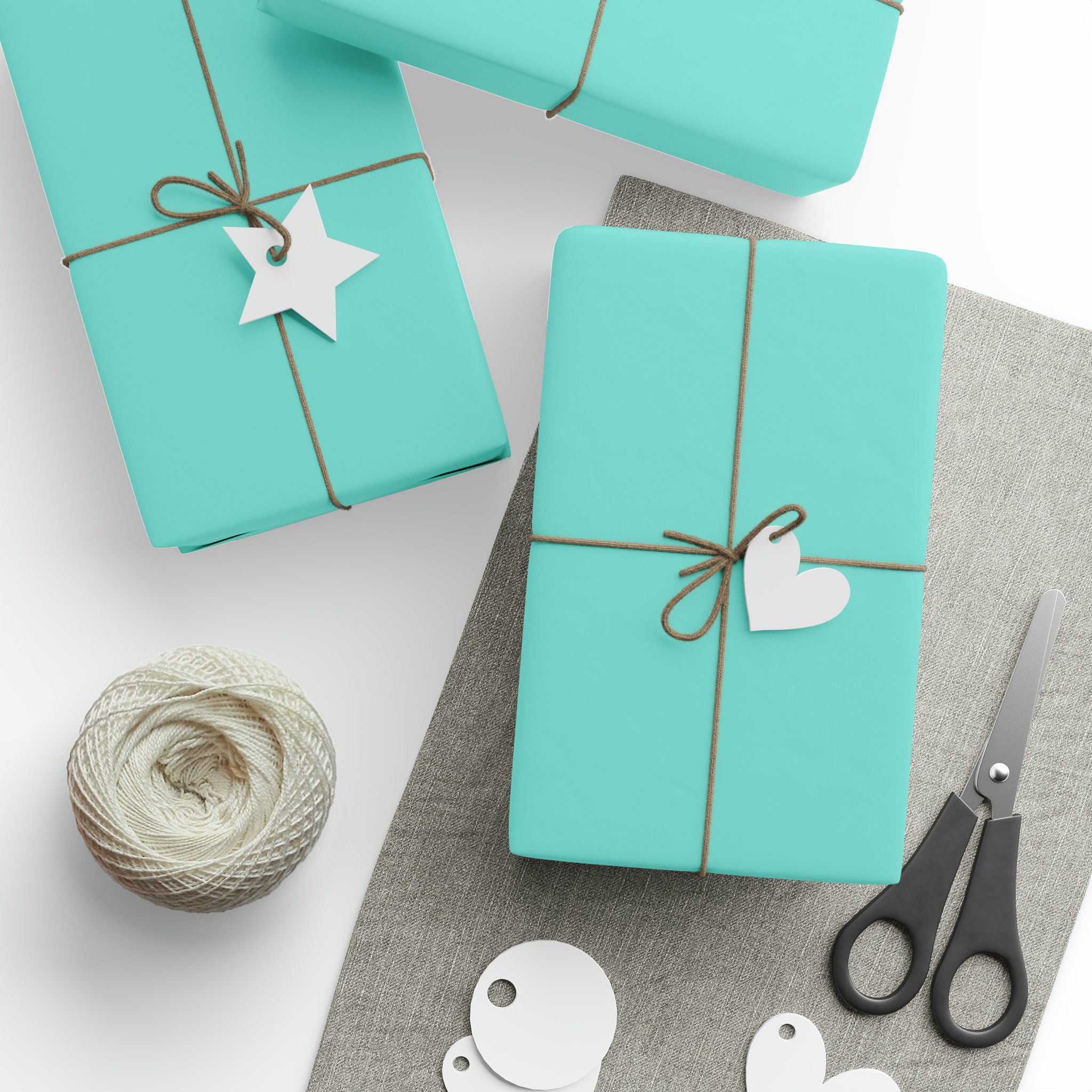 Tiffany Blue Wrapping Paper, Elegance in Tiffany Blue: Premium Wrapping  Paper, Tiffany Blue Bliss Wrapping Paper for Every Occasion 