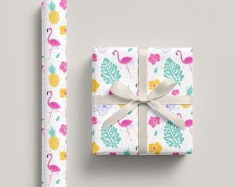 Flamingo Wrapping Paper