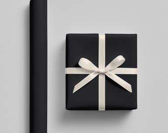 Black Wrapping Paper