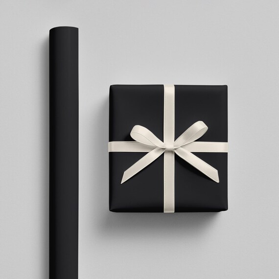 Black Wrapping Paper