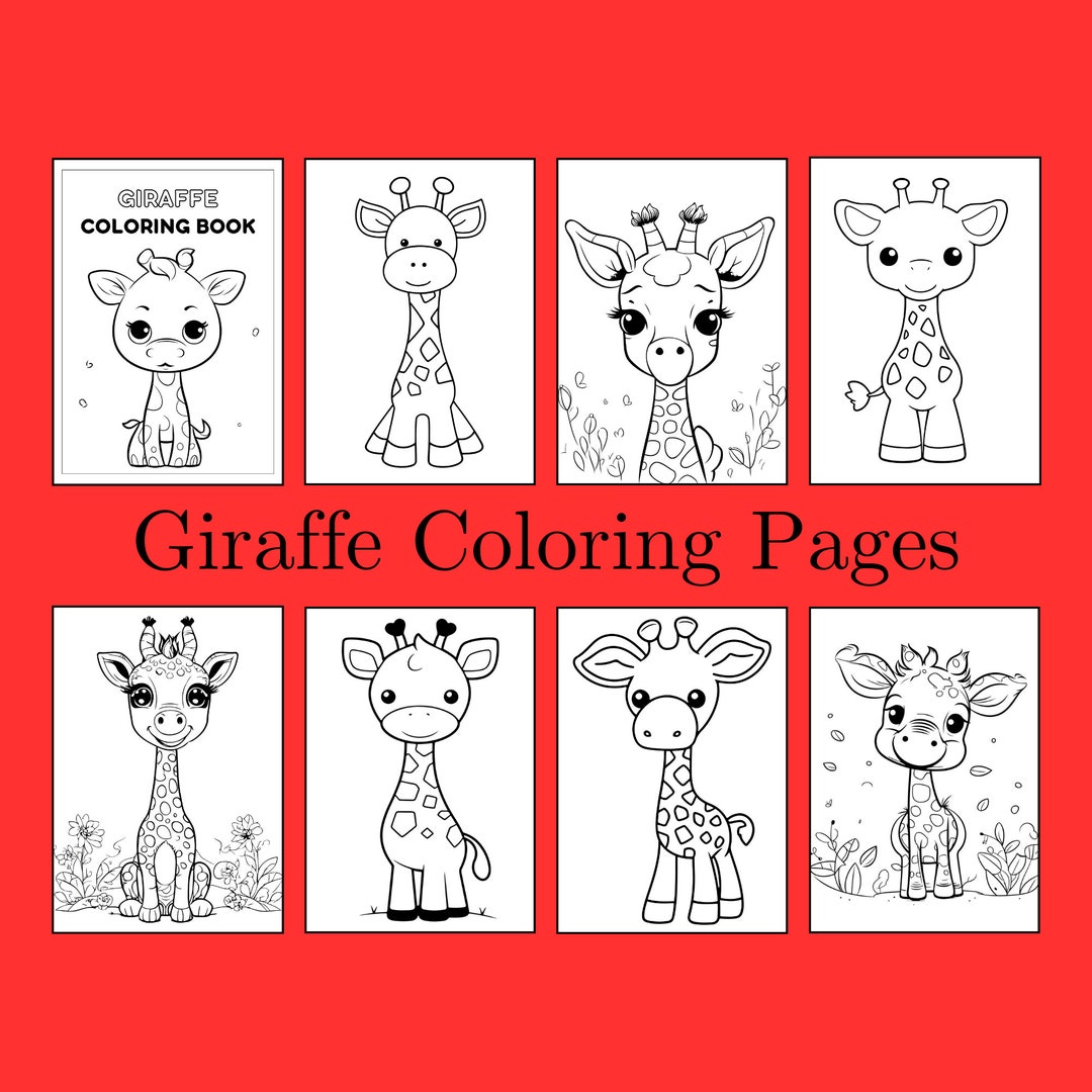 Giraffe Coloring Pages, Kids Coloring Pages, Giraffe Printable Coloring ...