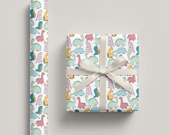 Dinosaur Wrapping Paper