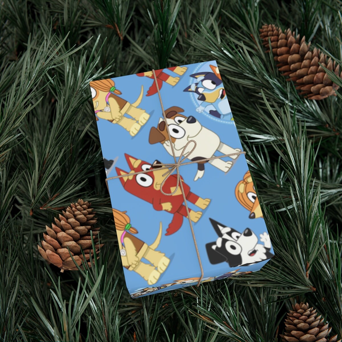 Bluey Wrapping Paper Bluey Gift Wrapping Paper Rolls Etsy Australia