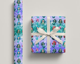 Mermaid Wrapping Paper