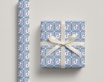 Social Media Wrapping Paper