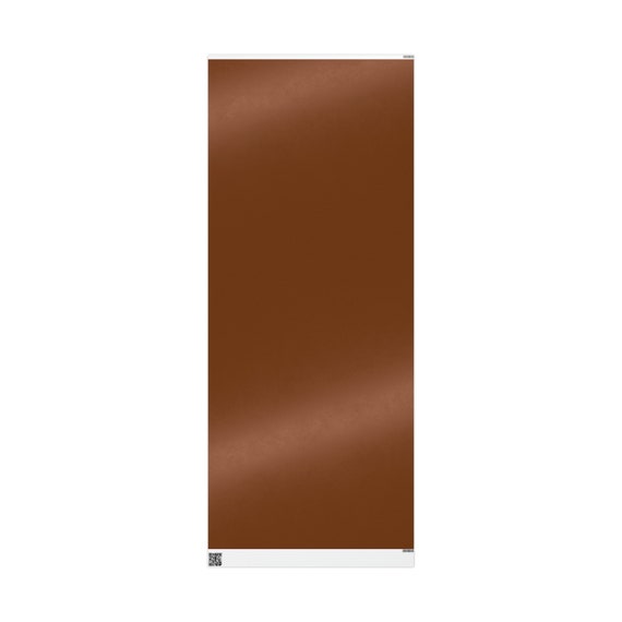 Chocolate Wrapping Paper, Cocoa Elegance: Chocolate-colored