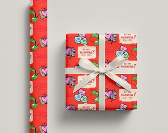 Valentines Day Wrapping Paper