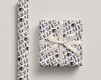 Husky Wrapping Paper