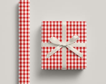 Gingham Wrapping Paper