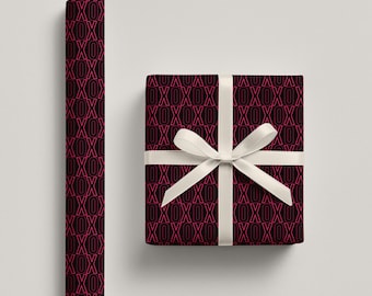 Hugs and kisses wrapping paper
