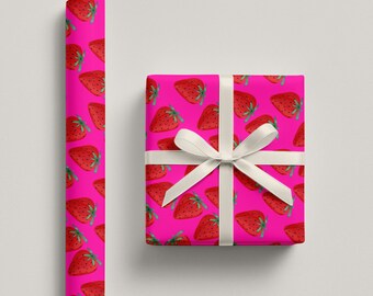 Strawberry Wrapping Paper