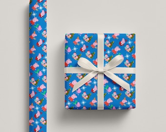 Peppa pig wrapping paper