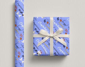 Geschenkpapier zur Hochzeit