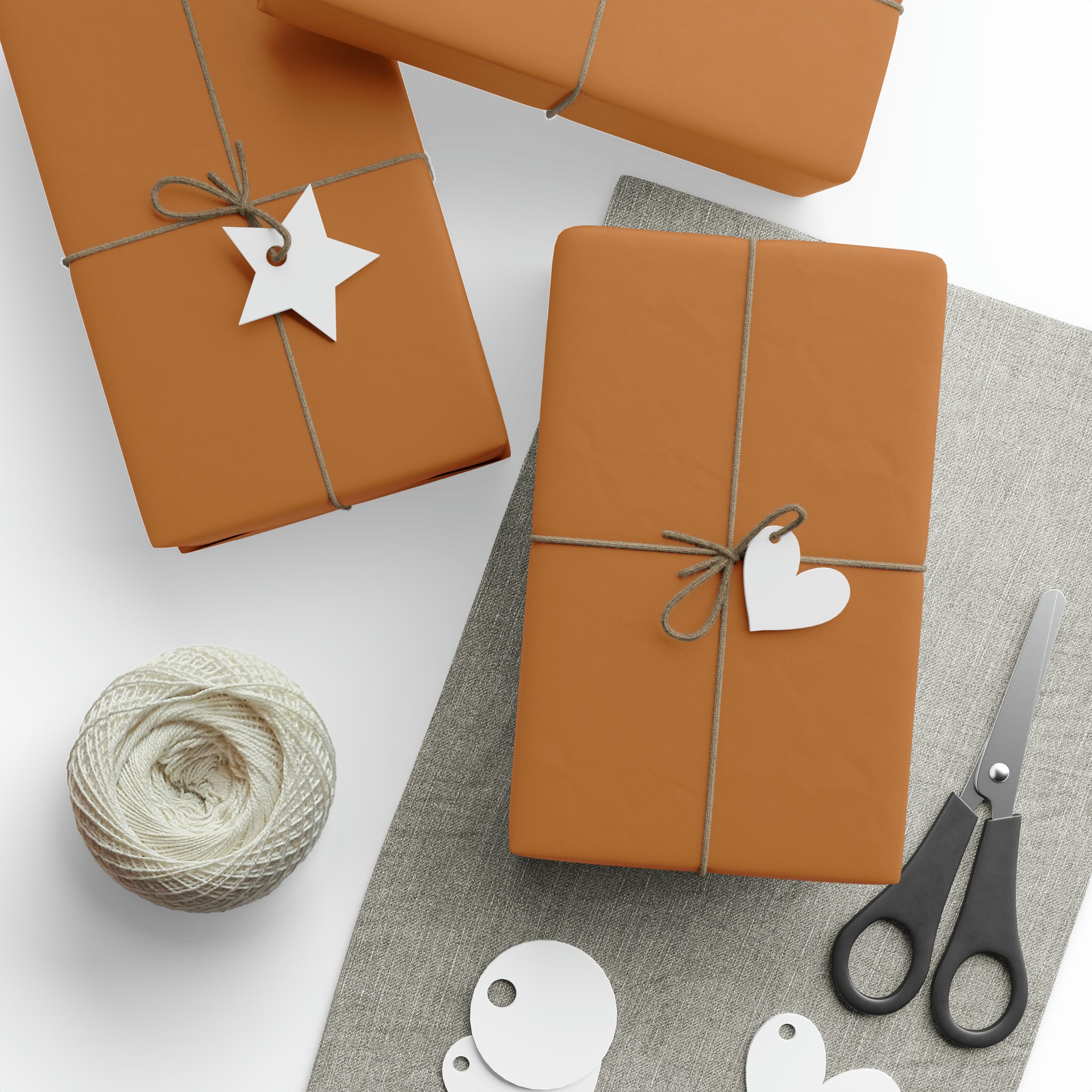 Copper Wrapping Paper, Elegant: Matte Copper Gift Wrap, Copper Gleam a Shimmering Gift Wrap, Copper-Colored Wrapping Paper