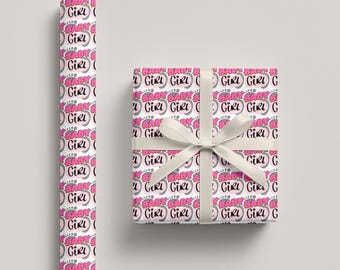 Baby Girl Geschenkpapier