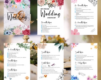 Wedding Planner, Wedding Checklist, Bridal Planner, Groom Planner, Wedding Organizer, Wedding essentials, unique wedding gift
