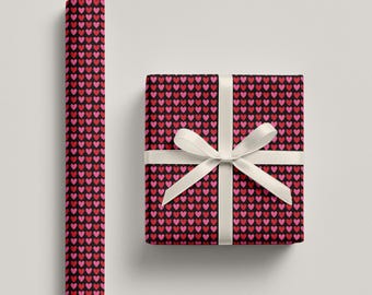 Hearts Wrapping Paper