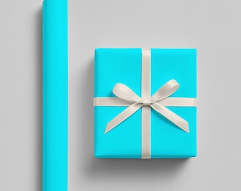 Turquoise Wrapping Paper