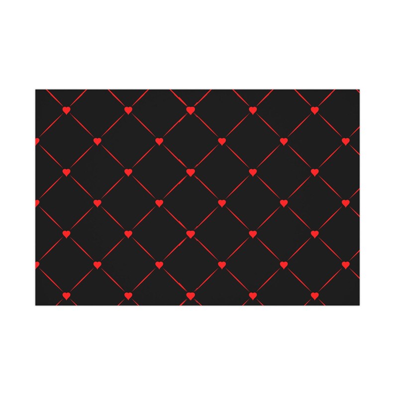 heart wrapping paper 1