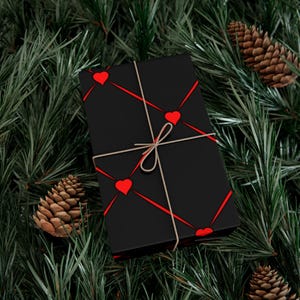 heart wrapping paper 6