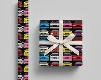 Motorsport Wrapping Paper, BMW Wrapping Paper, M3 Wrapping Paper
