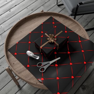 heart wrapping paper 4