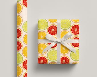 Orange Wrapping Paper