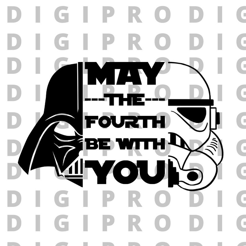 May the 4th Be With You, May the 4th Be With You SVG, May the 4th Be With You Designs, May the
