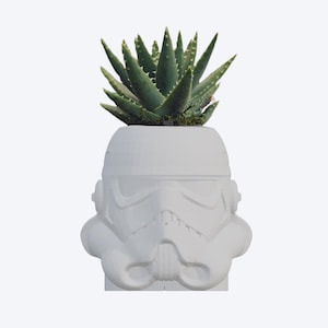 Star Wars Planter Stl, Storm trooper File For 3D Printing, 3D Star Wars Models, 3D Stl Print Files